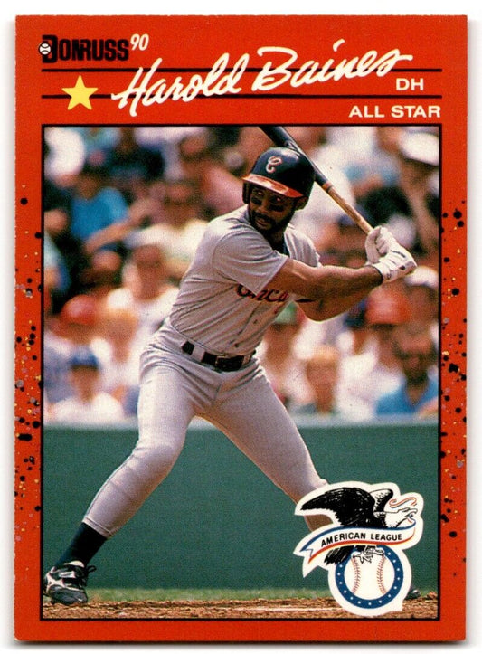 1990 Donruss Harold Baines Chicago White Sox #660