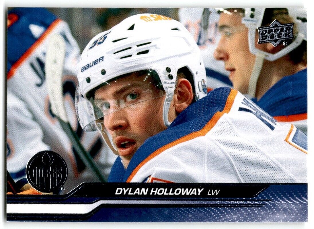 2023-24 Upper Deck Dylan Holloway Edmonton Oilers #321