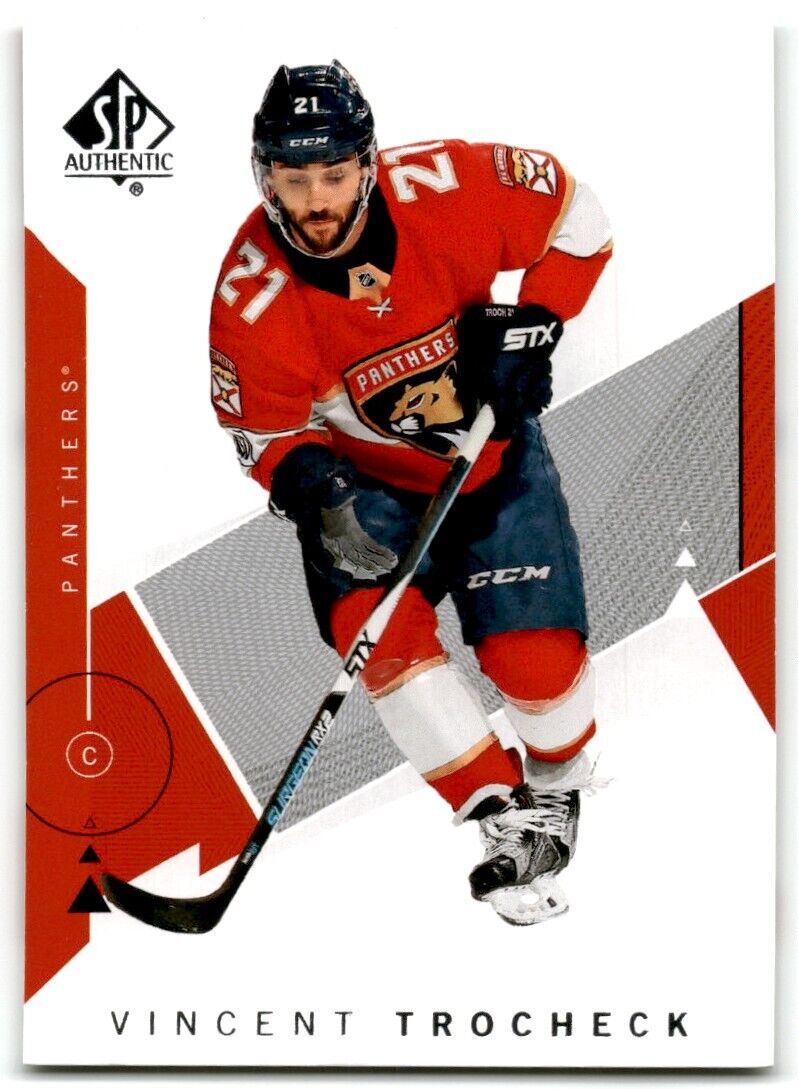 2018-19 SP Authentic Vincent Trocheck Florida Panthers #17