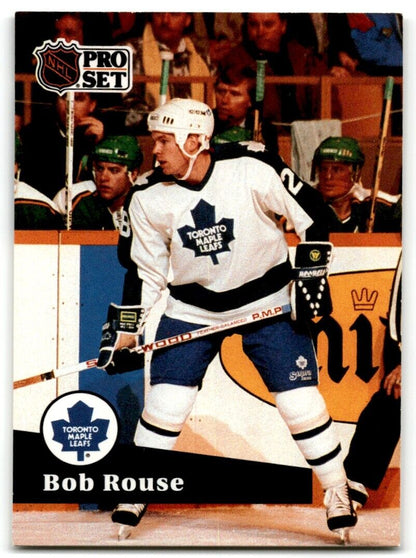 1991-92 Pro Set Bob Rouse Toronto Maple Leafs #228