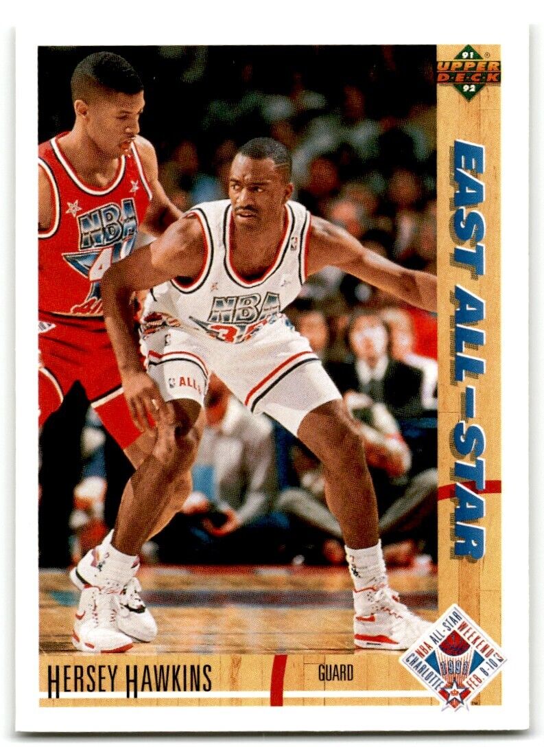 1991-92 Upper Deck Hersey Hawkins Philadelphia 76ers #71