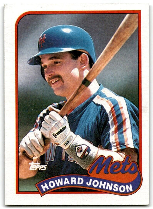 1989 Topps Howard Johnson New York Mets #383