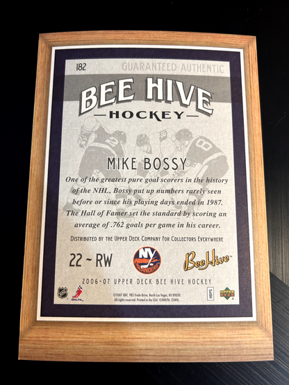 2006-07 Upper Deck Beehive 5X7 Mike Bossy #182 JUMBO