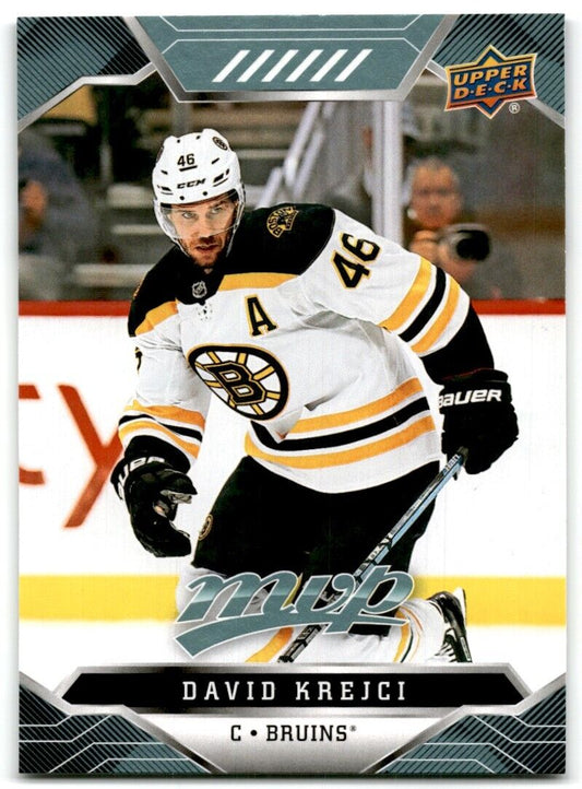 2019-20 Upper Deck MVP David Krejci Boston Bruins #188