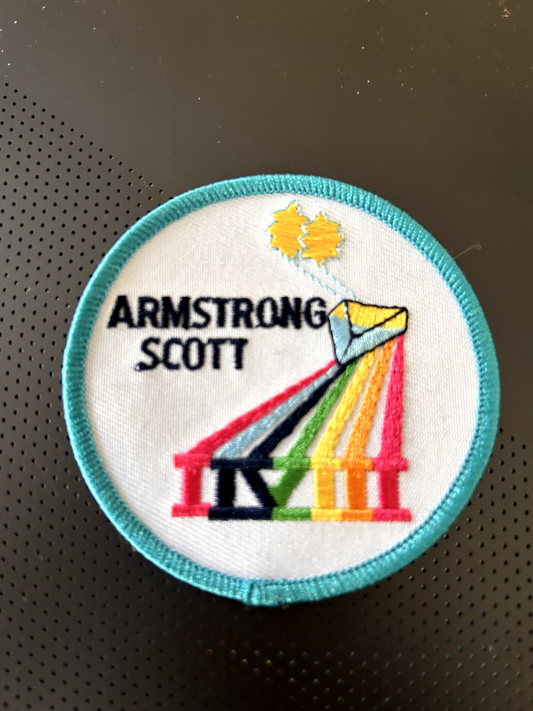 NASA 3 inches mission patch - Gemini 8 Armstrong Scott