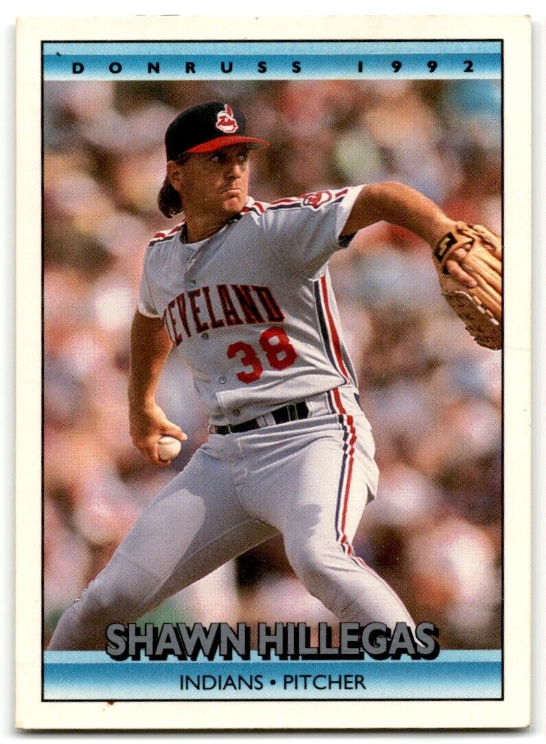 1992 Donruss Shawn Hillegas Cleveland Indians #72