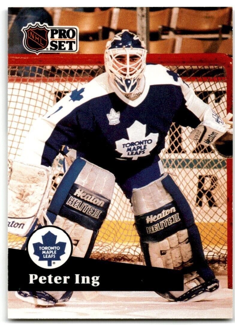 1993-94 Pro Set Peter Ing Toronto Maple Leafs #222