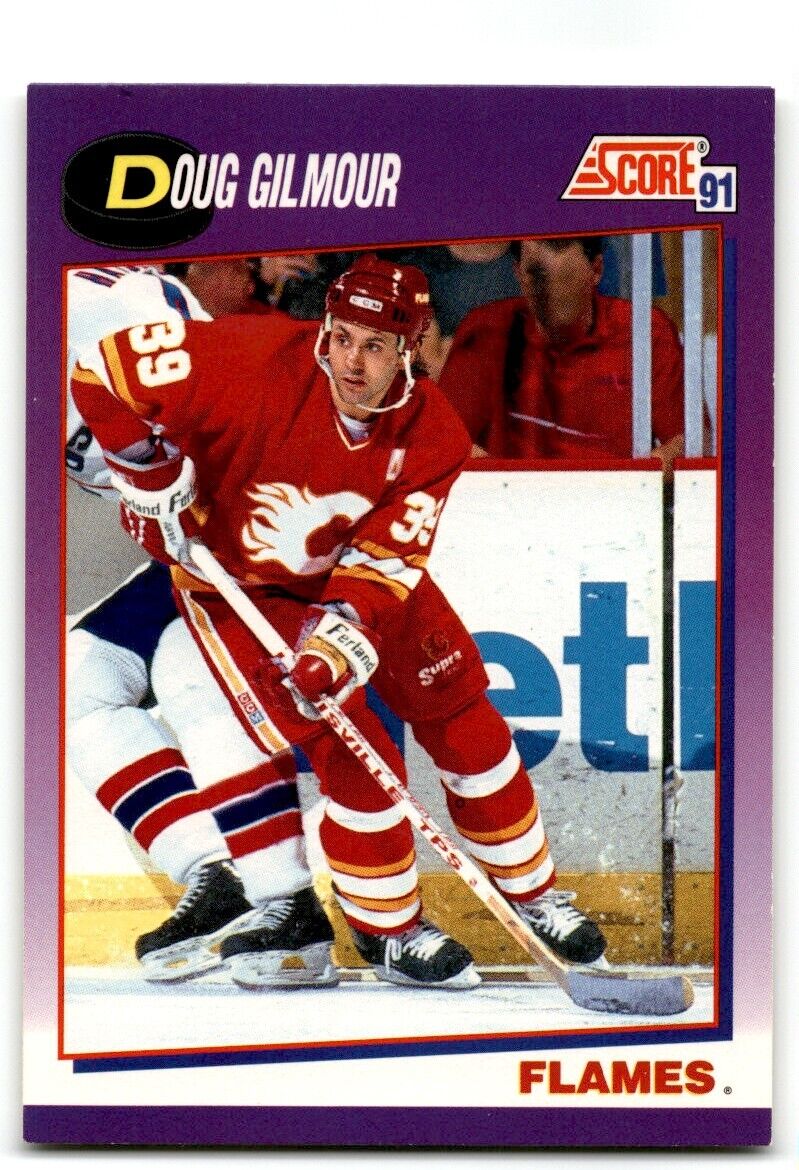 1991-92 Score Doug Gilmour Calgary Flames #218