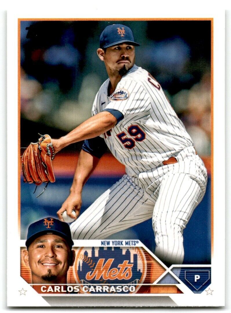 2023 Topps Carlos Carrasco New York Mets #161