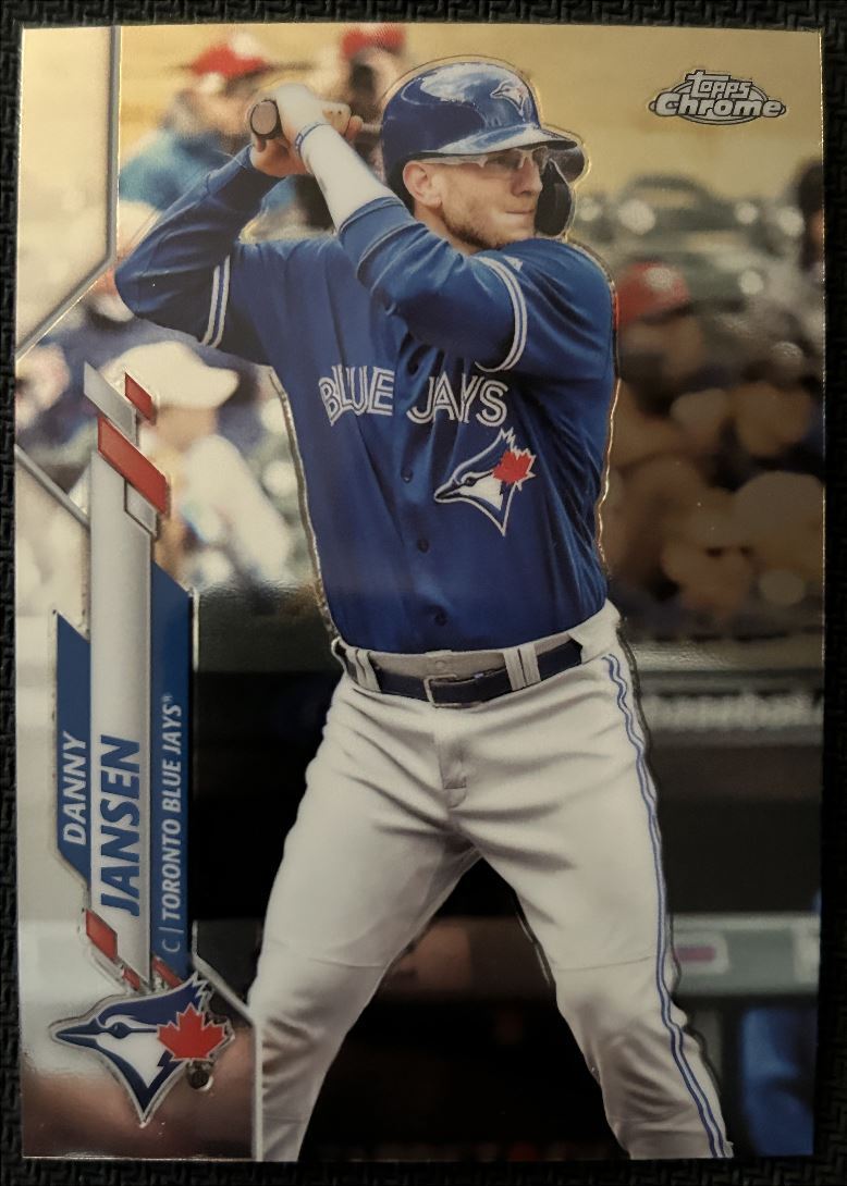 2020 Topps Chrome Danny Jansen Toronto Blue Jays #51