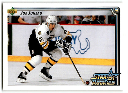 1992-93 Upper Deck Joe Juneau Rookie Boston Bruins #399