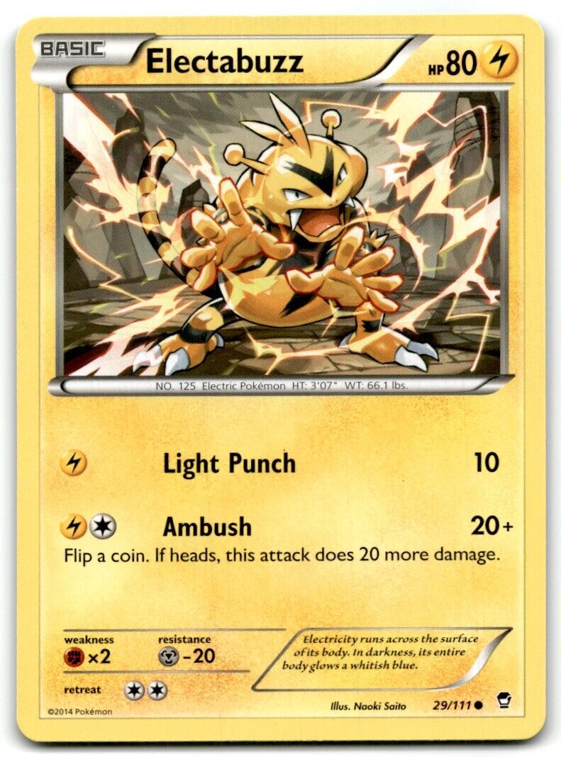 2014 XY - Furious Fists Electabuzz Basic/Common #29