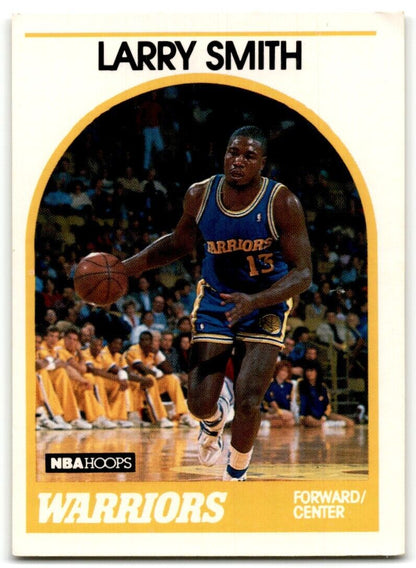 1989-90 Hoops Larry Smith Golden State Warriors #168