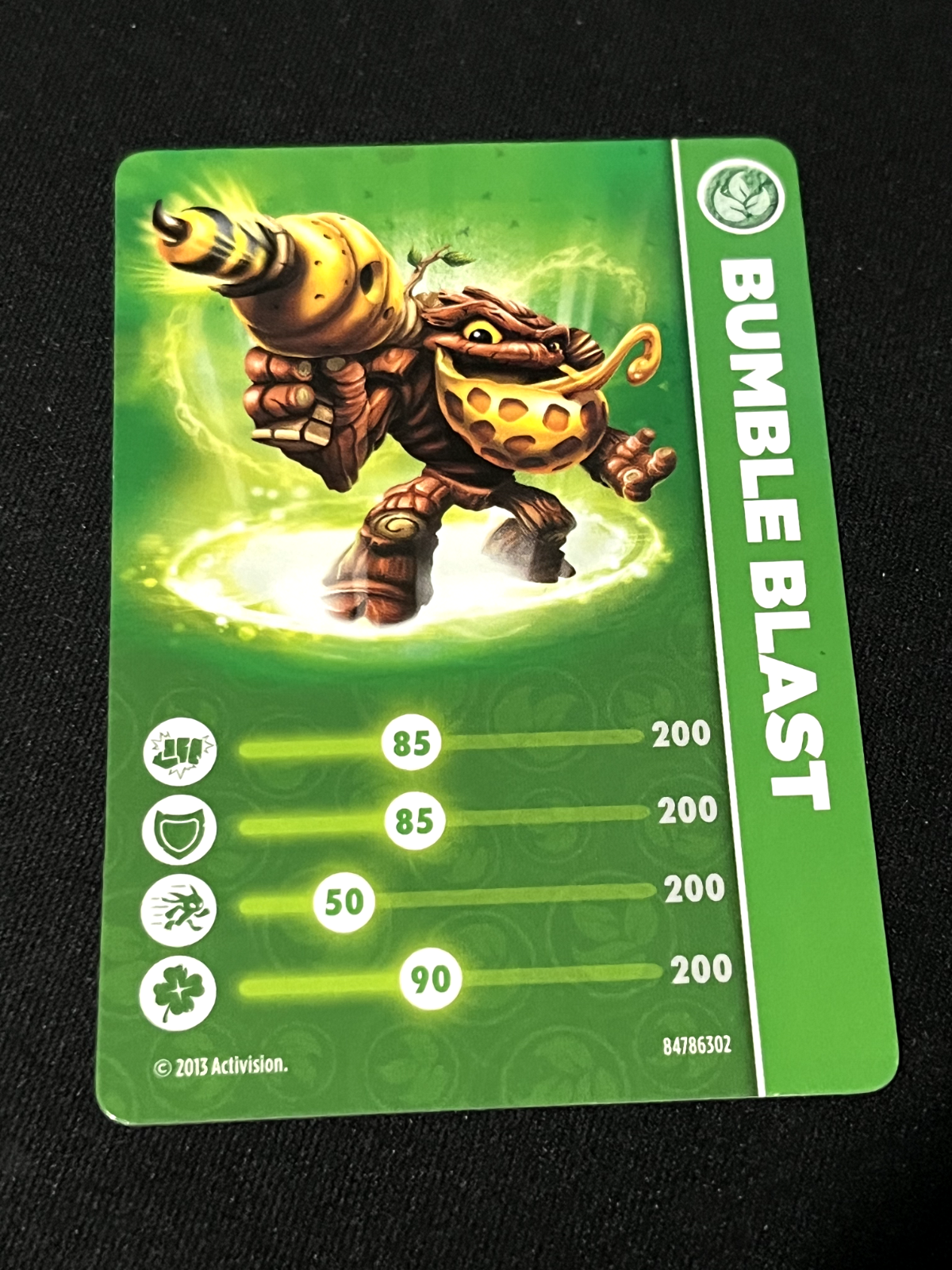 Activision Skylanders Swap Force Trading Card Bumble Blast