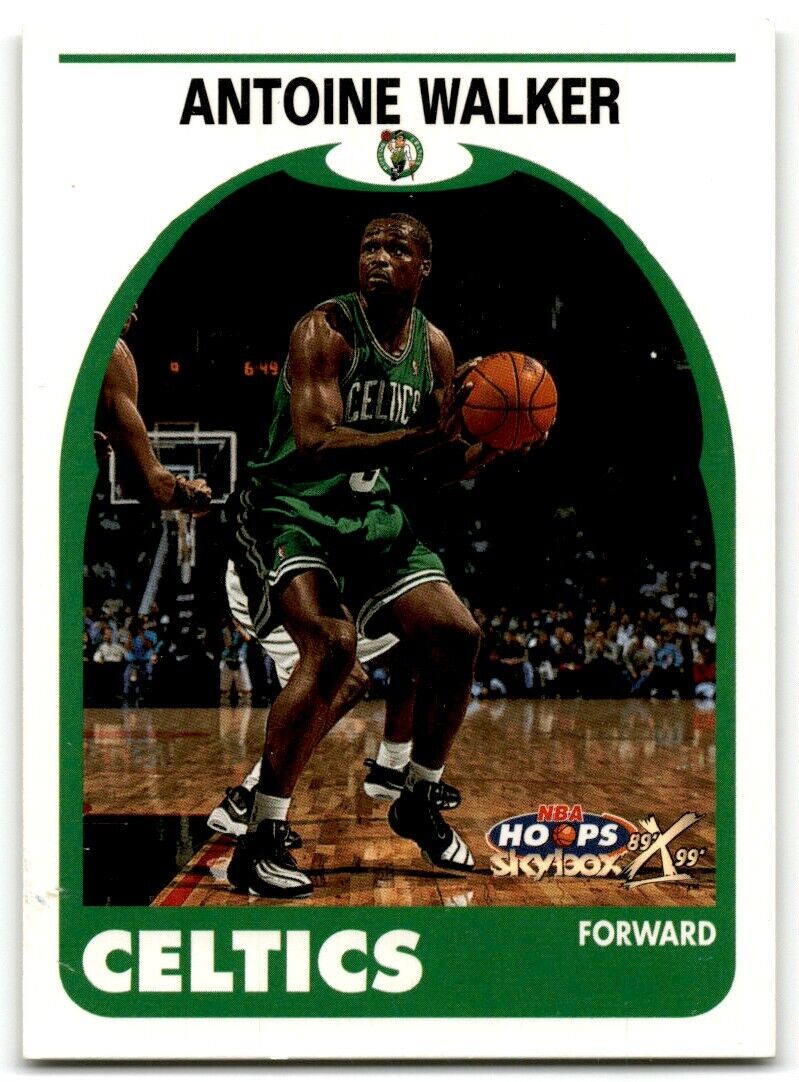 1999-00 Hoops Decade Antoine Walker Boston Celtics #9