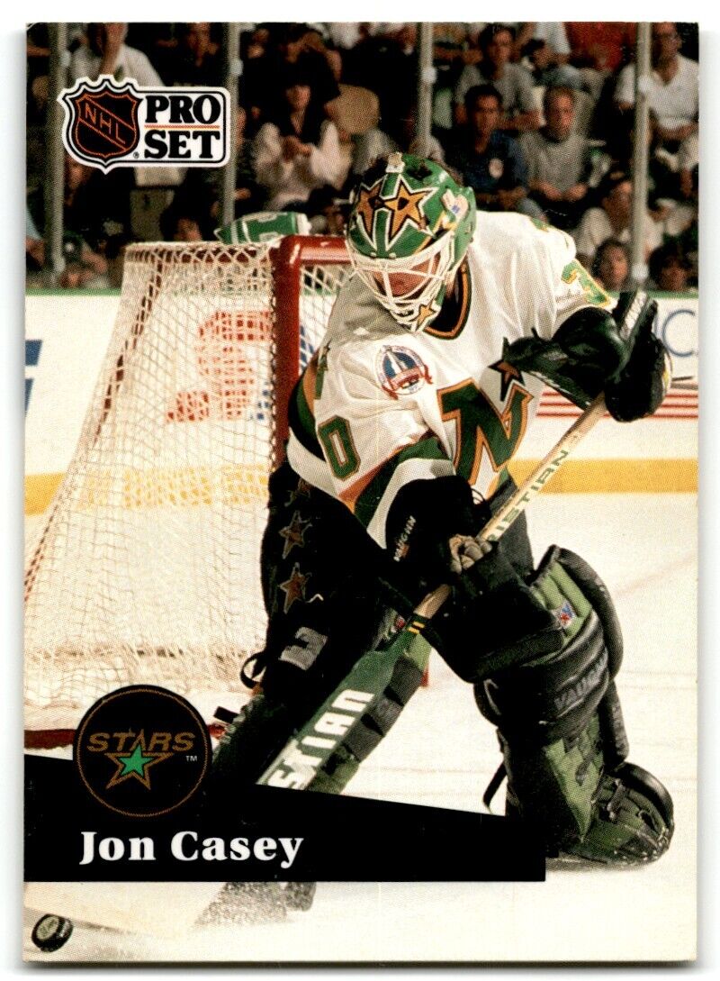 1991-92 Pro Set Jon Casey Minnesota North Stars #111