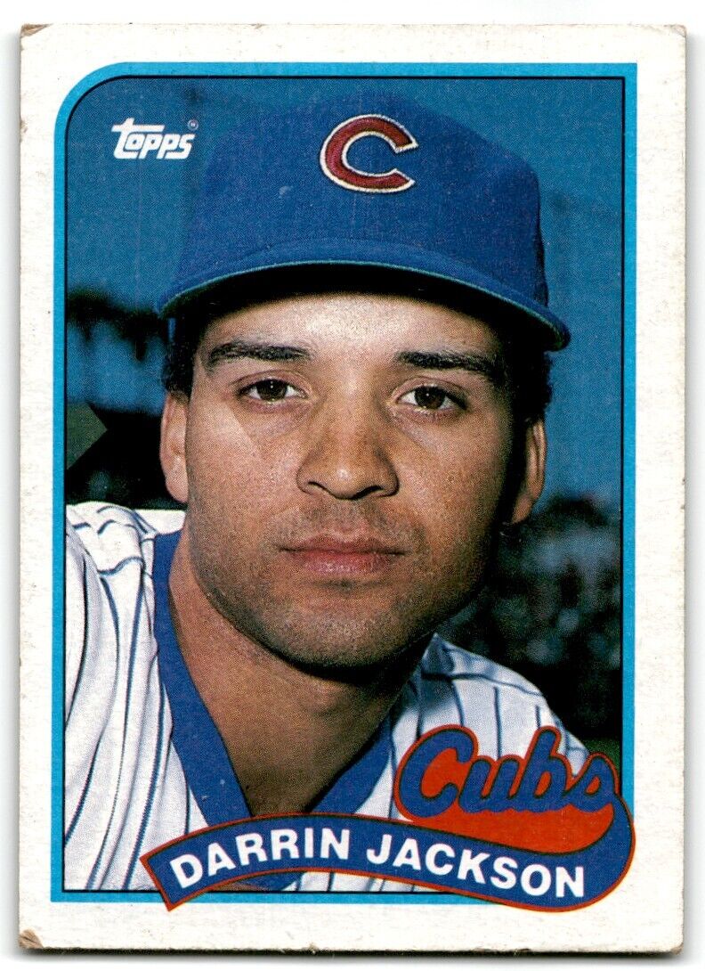 1989 Topps Darrin Jackson Chicago Cubs #286