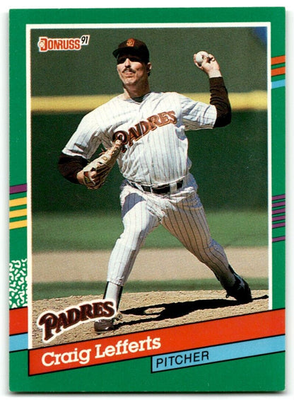 1991 Donruss Craig Lefferts San Diego Padres #515