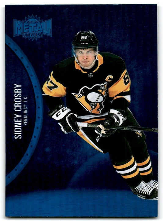 2021-22 Skybox Metal Universe Sidney Crosby Pittsburgh Penguins #100