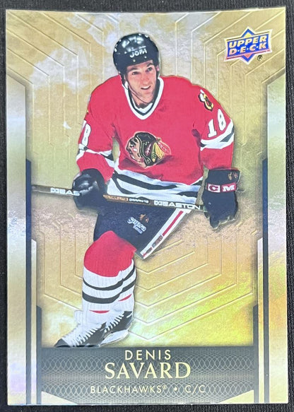 2023-24 Upper Deck Tim Hortons Legends Tim Horton Denis Savard Chicago