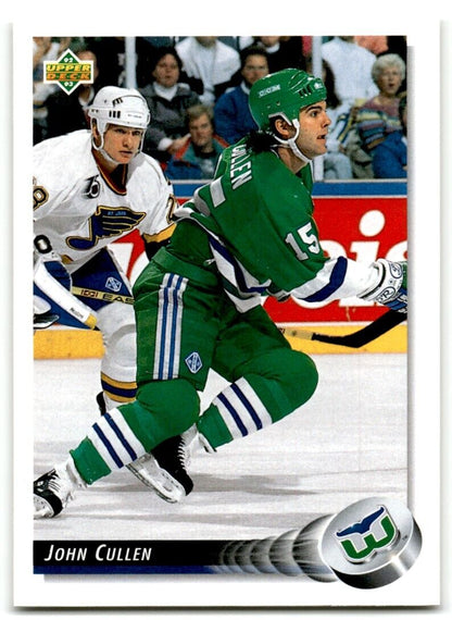 1992-93 Upper Deck John Cullen Hartford Whalers #304