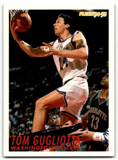 1994-95 Fleer European Tom Gugliotta Washington Bullets #233