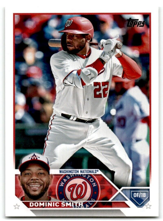 2023 Topps Update Dominic Smith Washington Nationals #US130