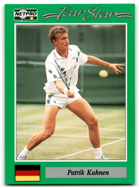 1991 Protennis player Cards Netpro Tour Star Patrik Kuhnen #32