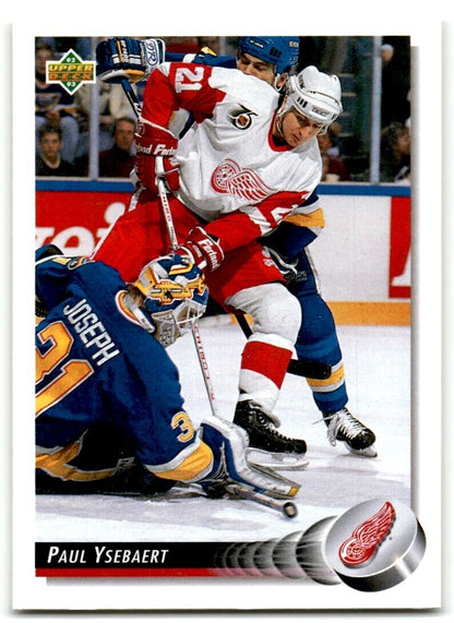 1992-93 Upper Deck Paul Ysebaert Detroit Red Wings #176