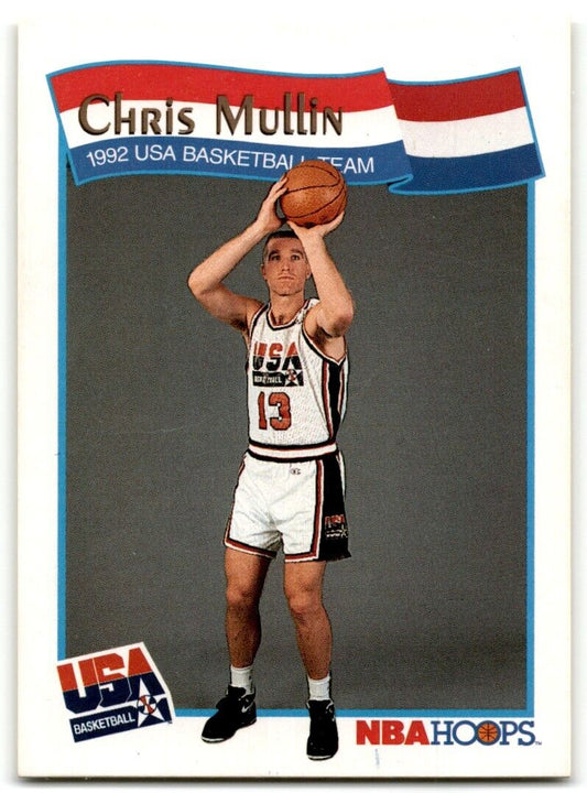 1991-92 Hoops McDonald's Chris Mullin USA #57