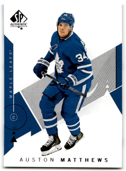 2018-19 SP Authentic Auston Matthews Rookie Toronto Maple Leafs #31