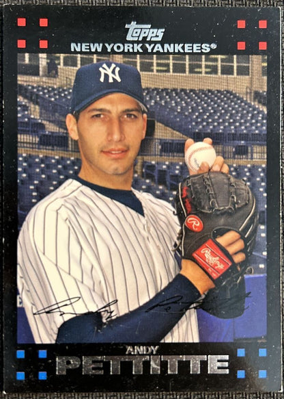 2007 Topps New York Yankees Andy Pettitte New York Yankees #NYY4