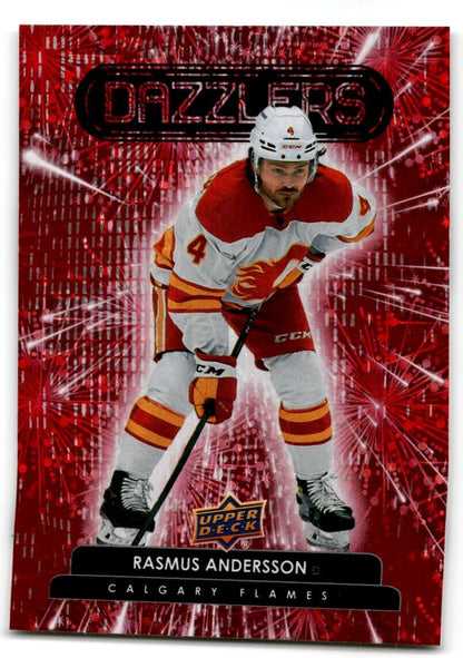 2022-23 Upper Deck Dazzlers Rasmus Andersson Calgary Flames #DZ-10