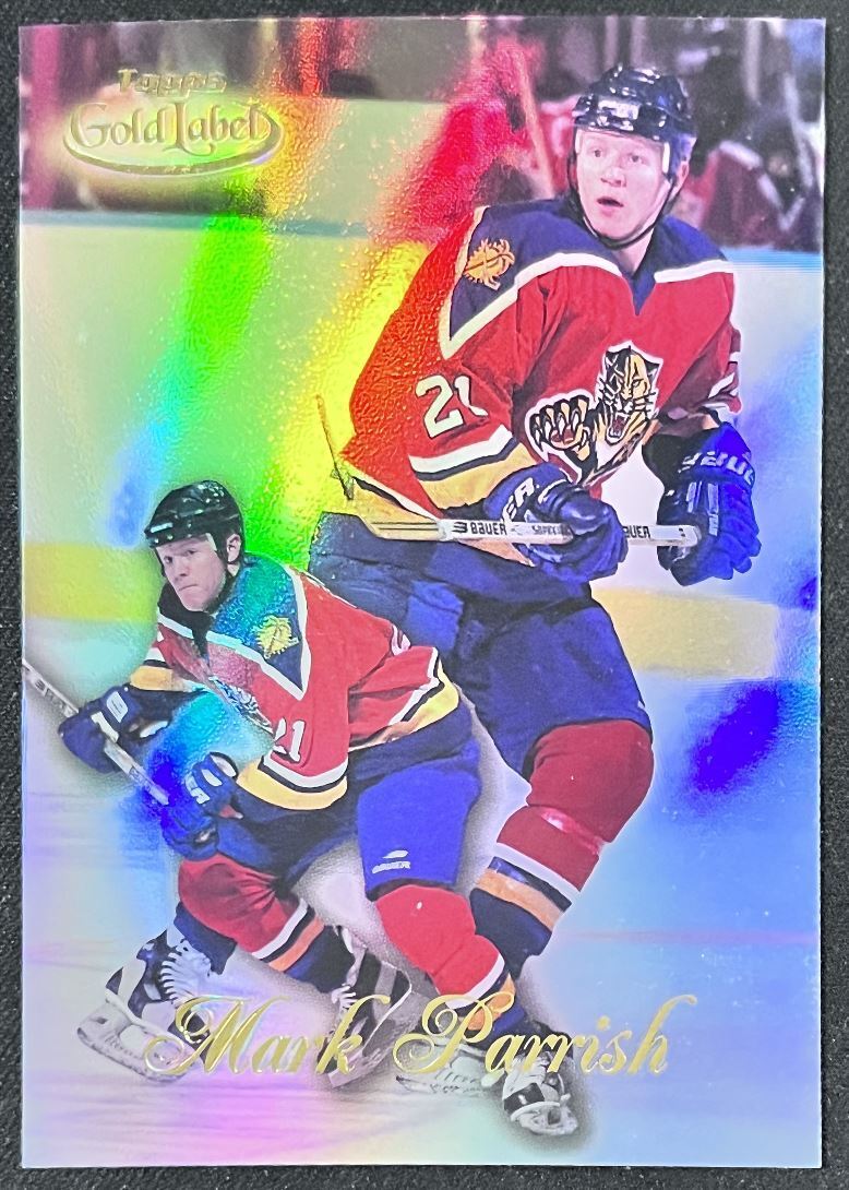 1998-99 Topps Gold Label Mark Parrish Florida Panthers #89