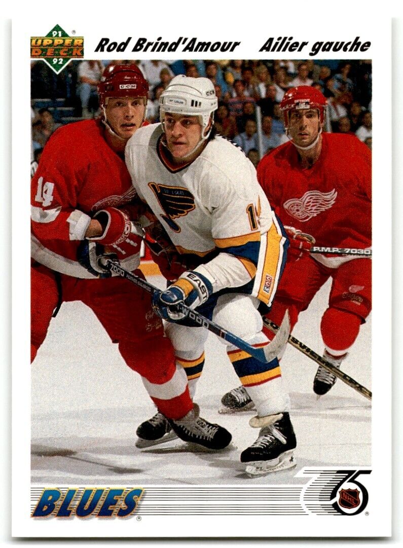 1991-92 Upper Deck Rod Brind'Amour St. Louis Blues #189