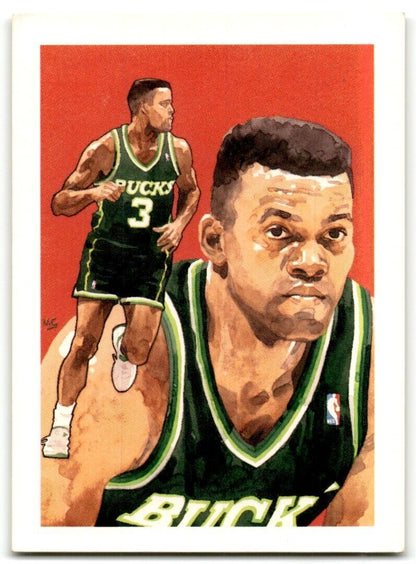 1991-92 Hoops Dale Ellis Milwaukee Bucks #517