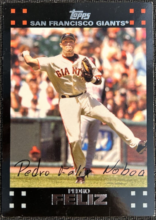 2007 Topps Pedro Feliz San Francisco Giants #103