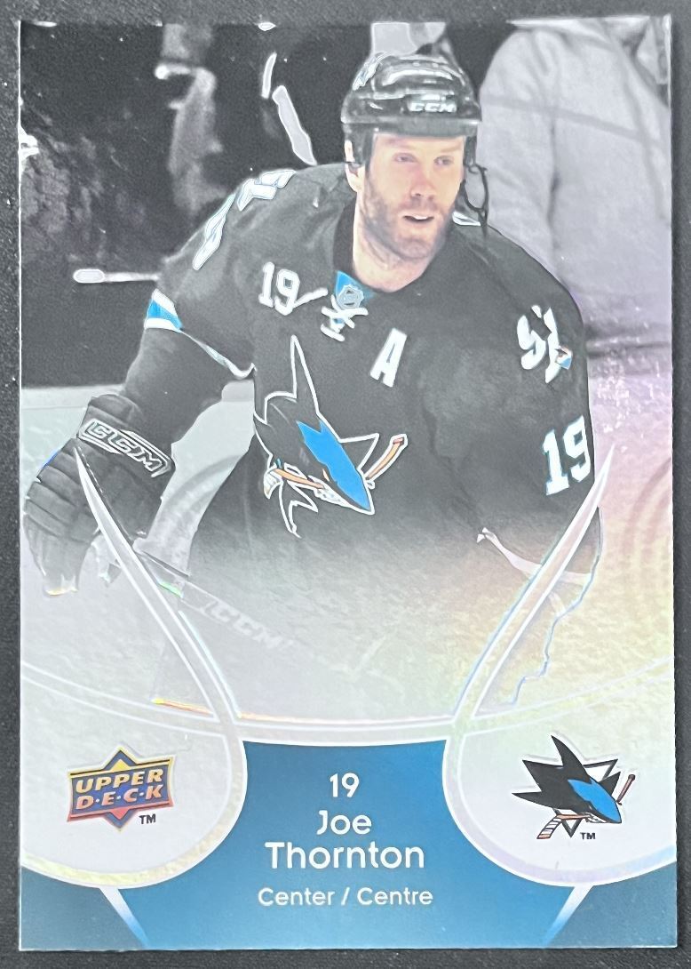 2009-10 Upper Deck McDonald's Joe Thornton San Jose Sharks #40