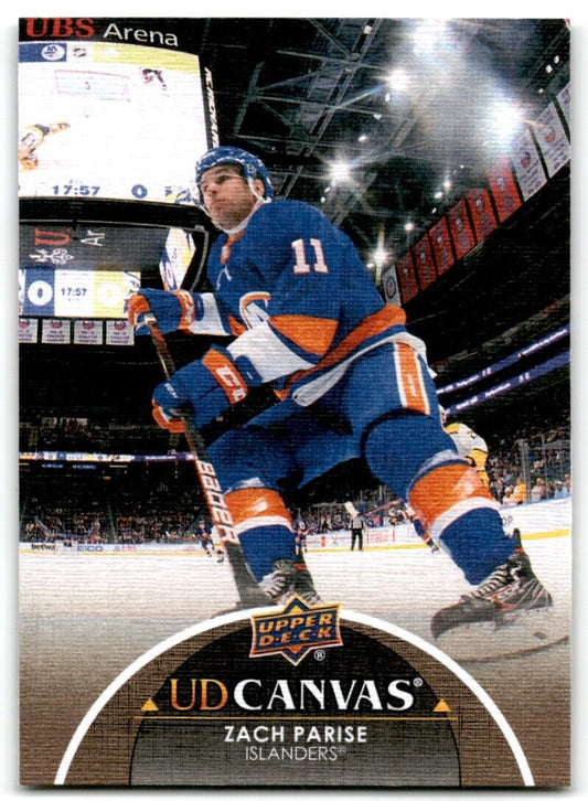 2022-23 Upper Deck UD Canvas Zach Parise New York Islanders #C321