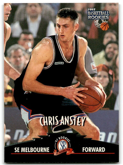 1997-98 Score Board Rookies Chris Anstey South East Melbourne Magic #37