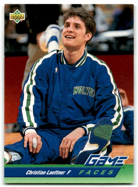 1992-93 Upper Deck Christian Laettner Minnesota Timberwolves #494