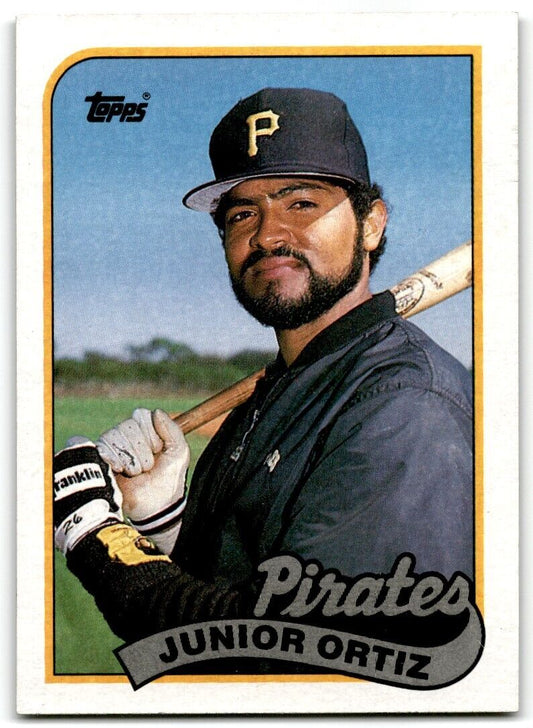 1989 Topps Junior Ortiz Pittsburgh Pirates #769