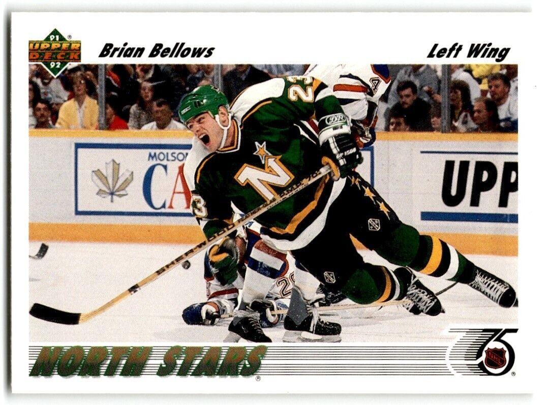 1991-92 Upper Deck Brian Bellows Minnesota North Stars #236