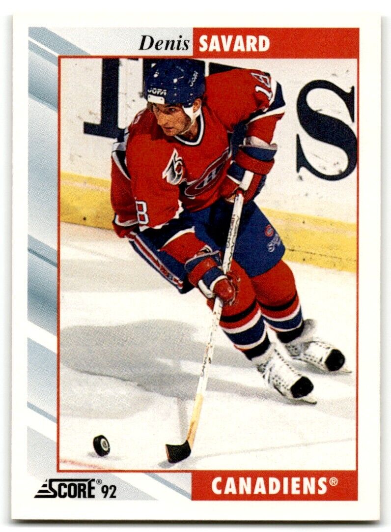 1992-93 Score Denis Savard Montreal Canadiens #202