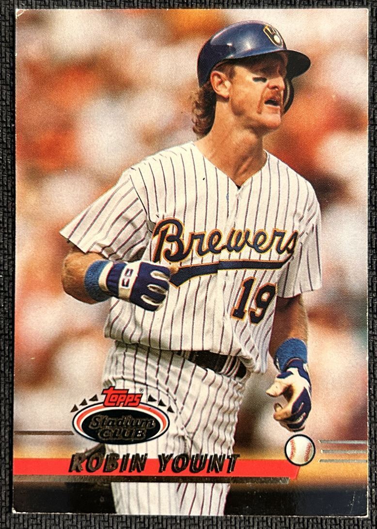 1993 Topps Stadium Club Robin Yount Milwaukee Brewers #173