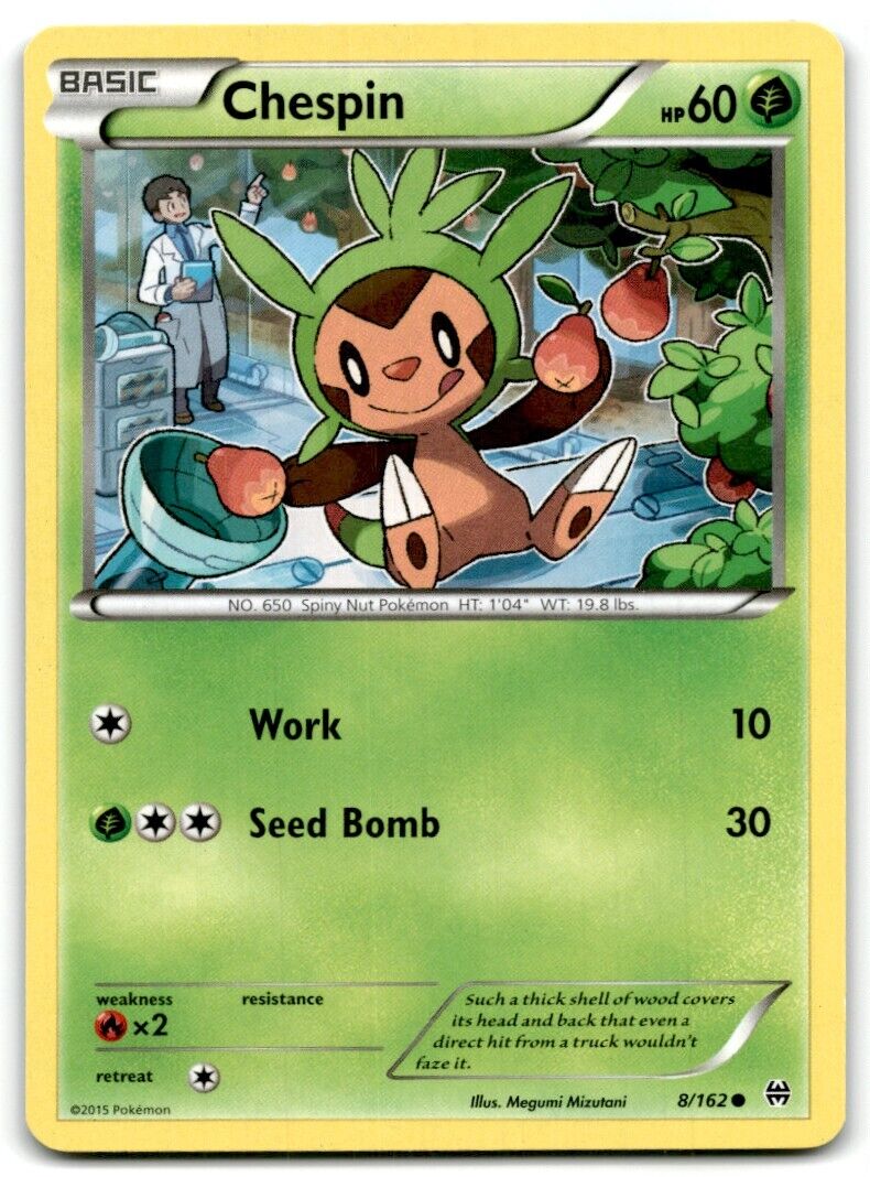 2015 XY - BREAKthrough Chespin Basic/Common #8