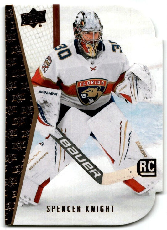 2021-22 Upper Deck Rookie Die-Cut Spencer Knight Rookie Florida Panthers #RDT-3