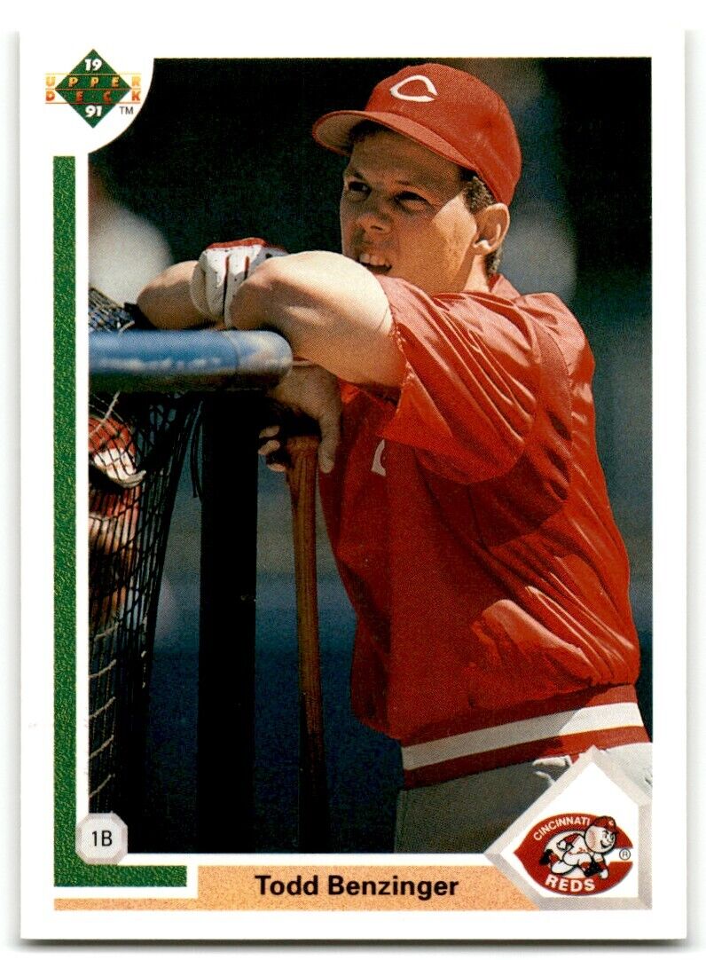 1991 Upper Deck Todd Benzinger Cincinnati Reds #280