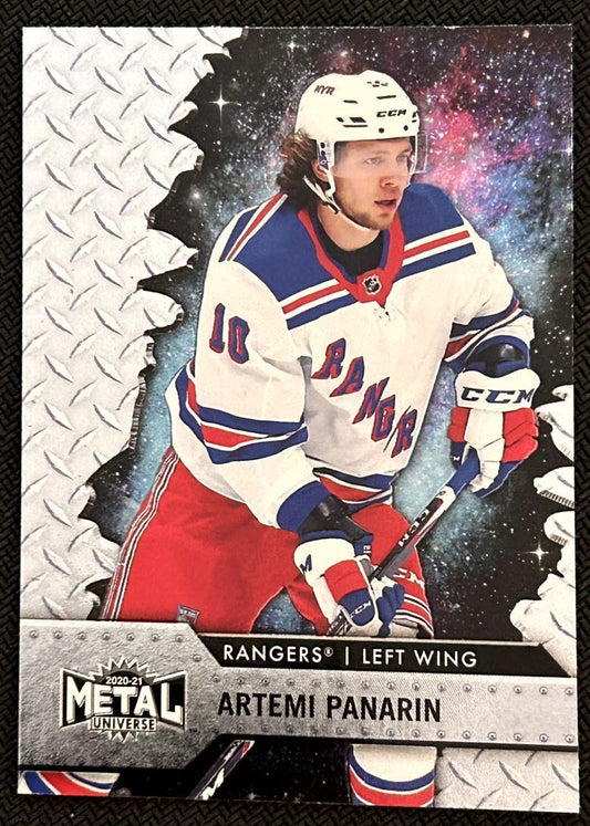 2020-21 Skybox Metal Universe Artemi Panarin New York Rangers #10