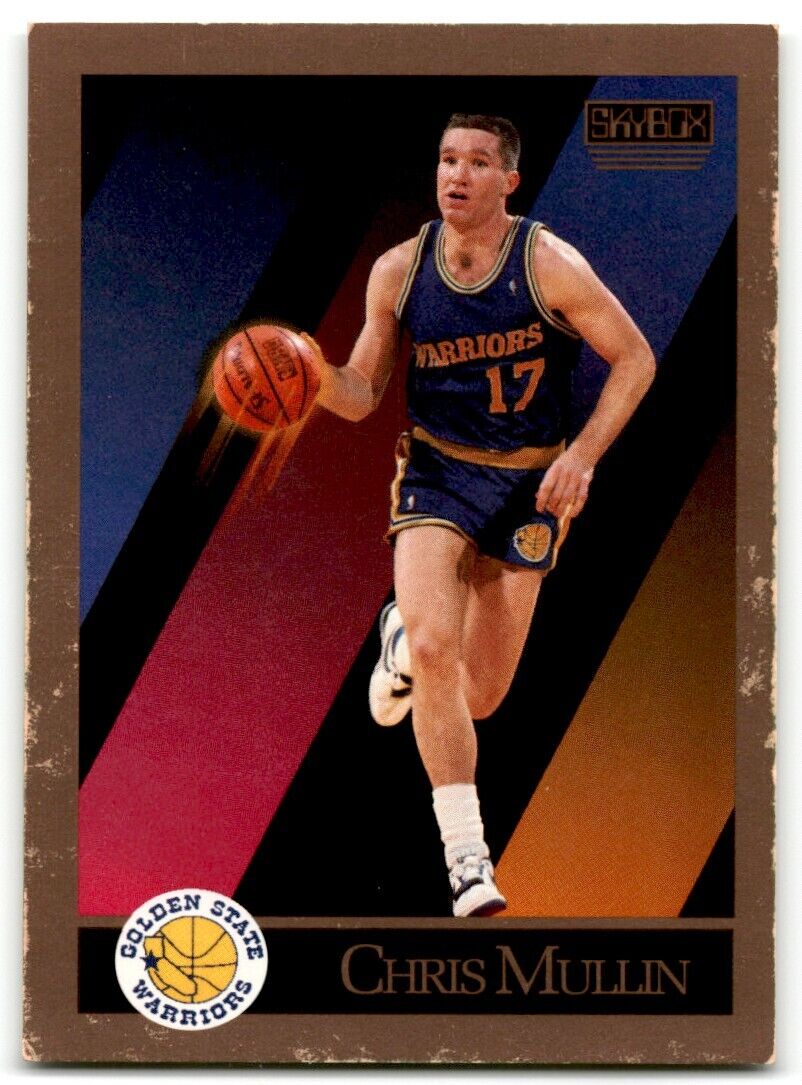 1990-91 SkyBox Chris Mullin Golden State Warriors #98